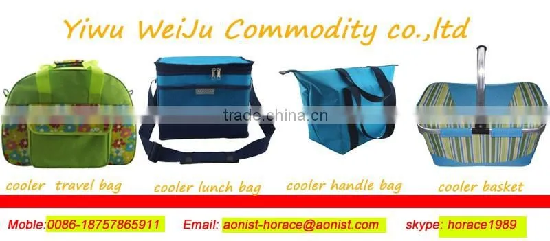 insulated cooler lunch tote bag with zipper closure