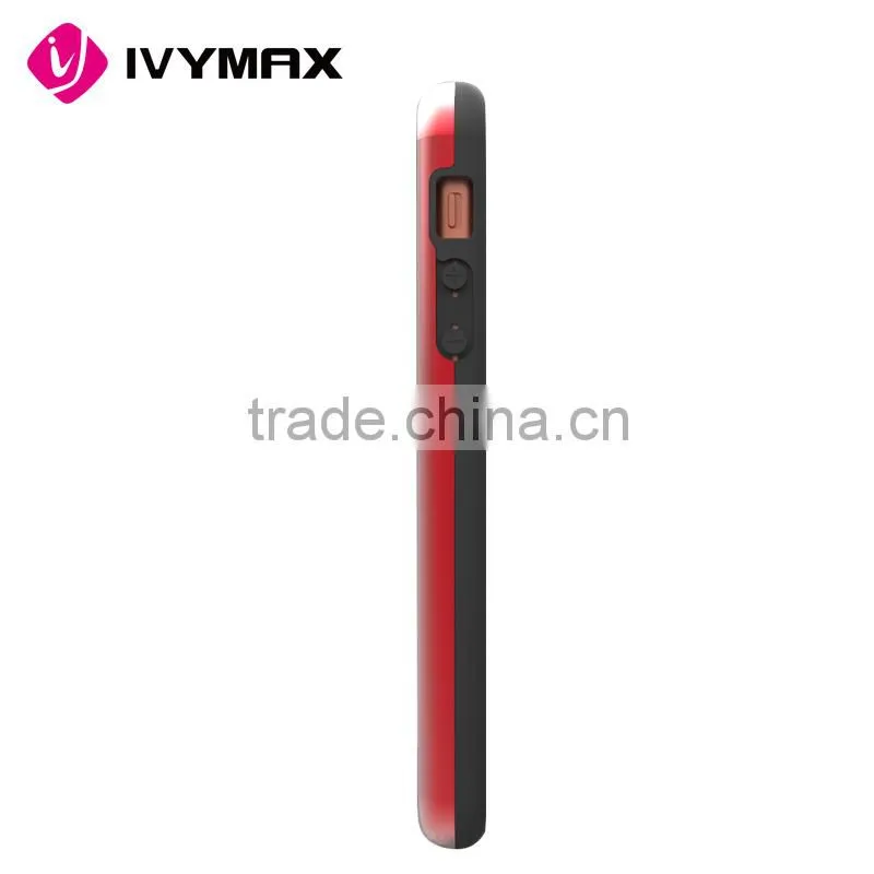 IVYMAX tough rugged shockproof 2 in 1 hybrid combo case for iphone 5se