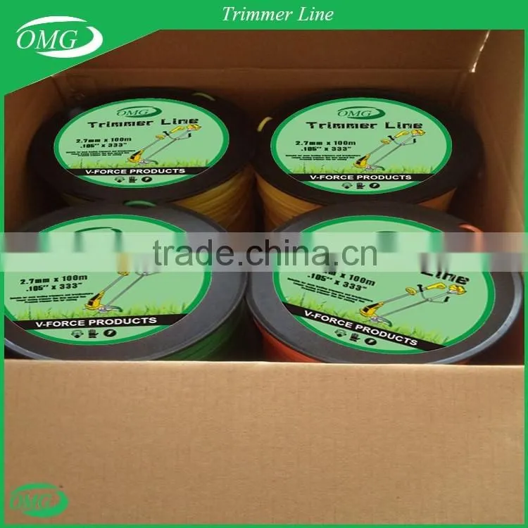 OMG Brand 5LB Spool Nylon Trimmer Line For Brush Cutter