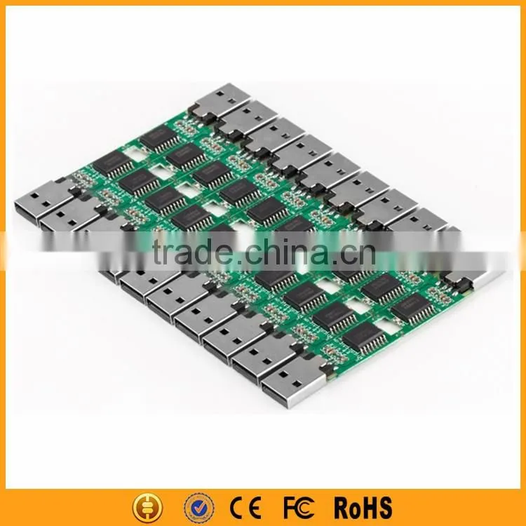 Wholesale semi-finished 8gb usb flash drive no case