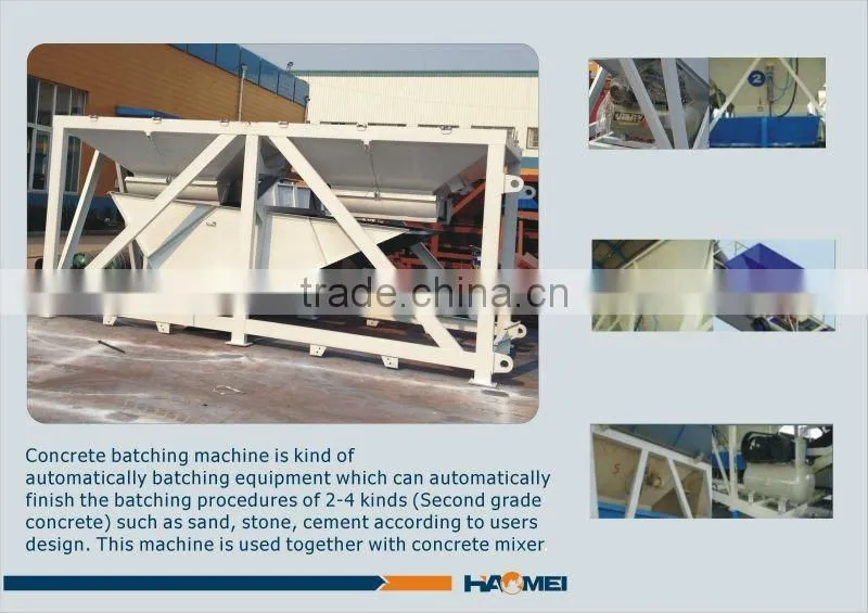 Mobile ready Mixed or mixing Concrete Plant YHZS25