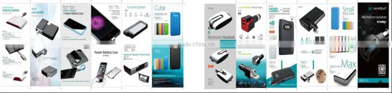 Easy Carry Ultra Thin Credit Card Power Bank 11000mah,A Full Charge To Most Phones
