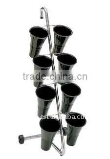 mobile flower display fixture
