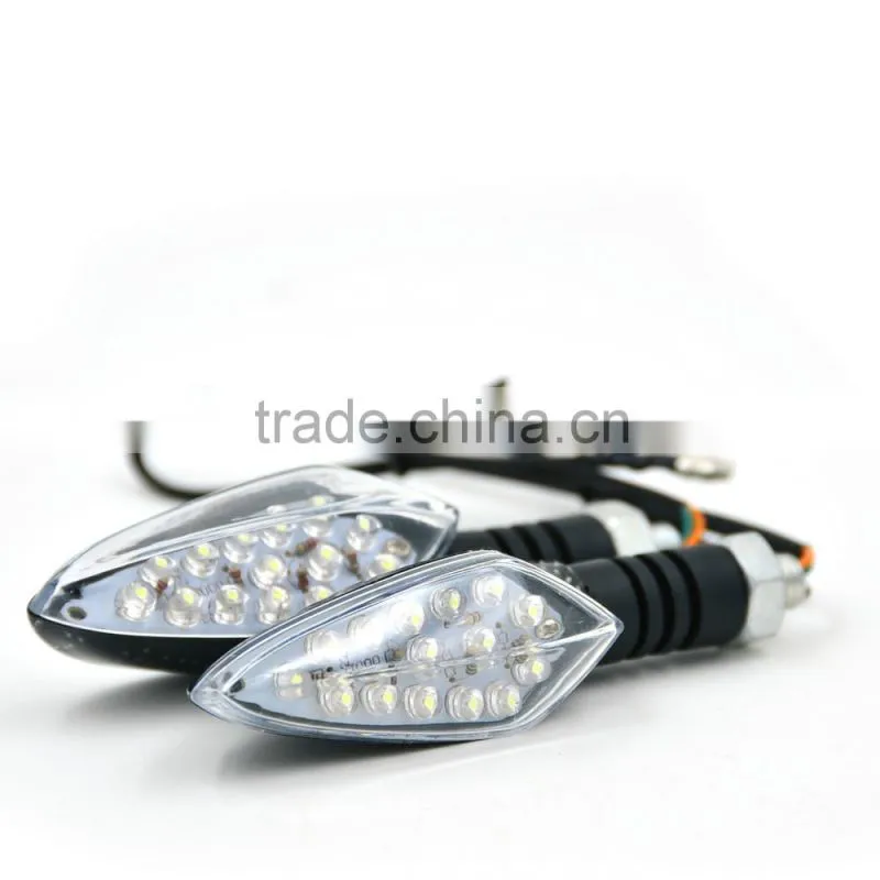 DC12V 3W 15SMD LED Waterproof Motorcycle Turn Signal Lights