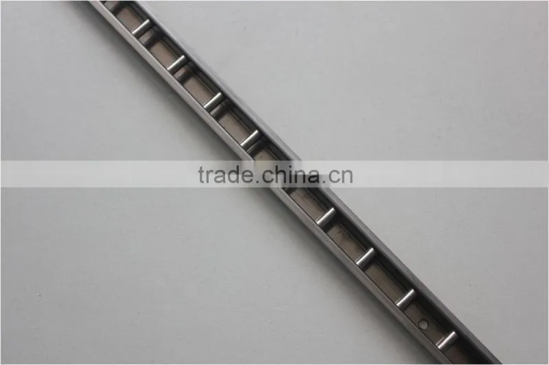 Wall stainless steel channel for brackets