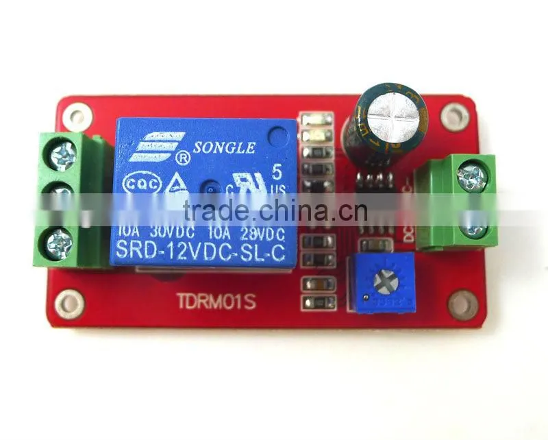 Relay module delay switch NE555 module 12v timer 0-20S