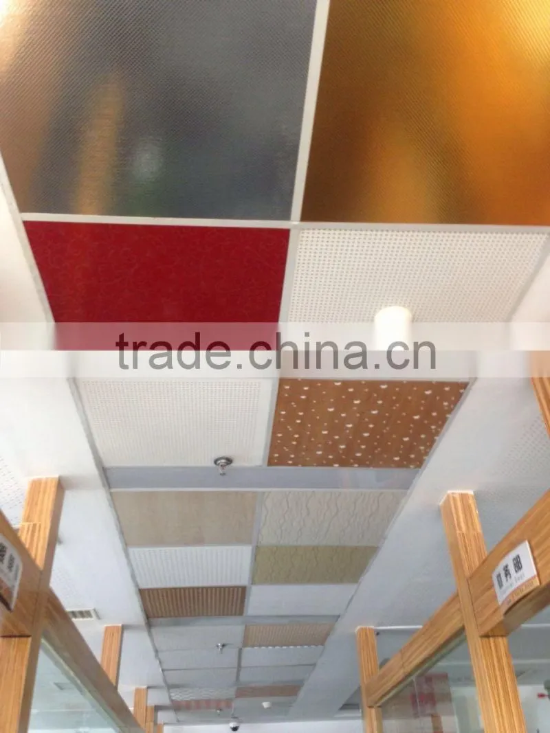 pvc gypsum tile with accessories