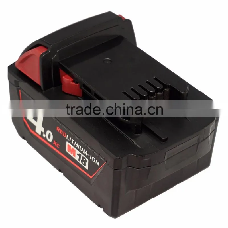 4.0Ah M18 XC Red Li-ion Battery milwaukee 18v tool combo kit For 48-11-1820 1828 1815 1828 1840