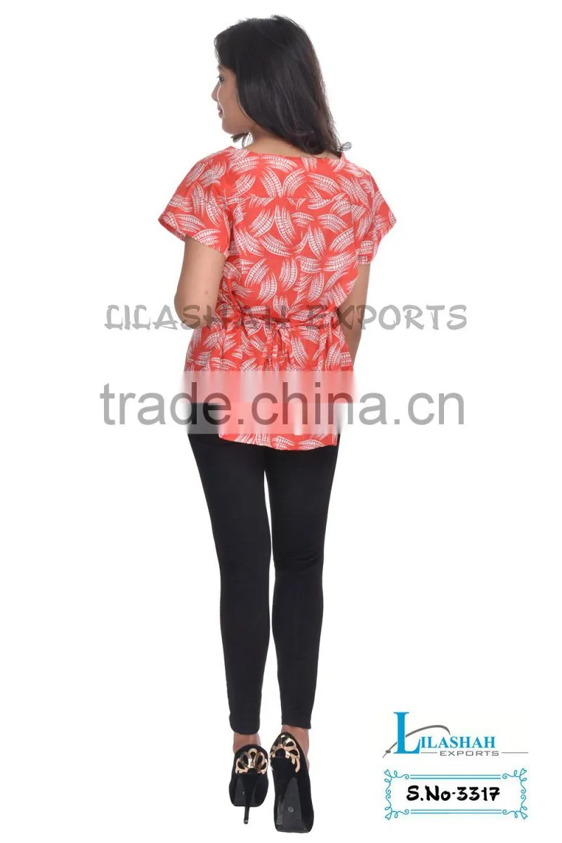 3317LC cotton Latest top Trend Selling Products ropa indu cotton Latest top Trend Selling Products COTTON TOPS Women's Cotton