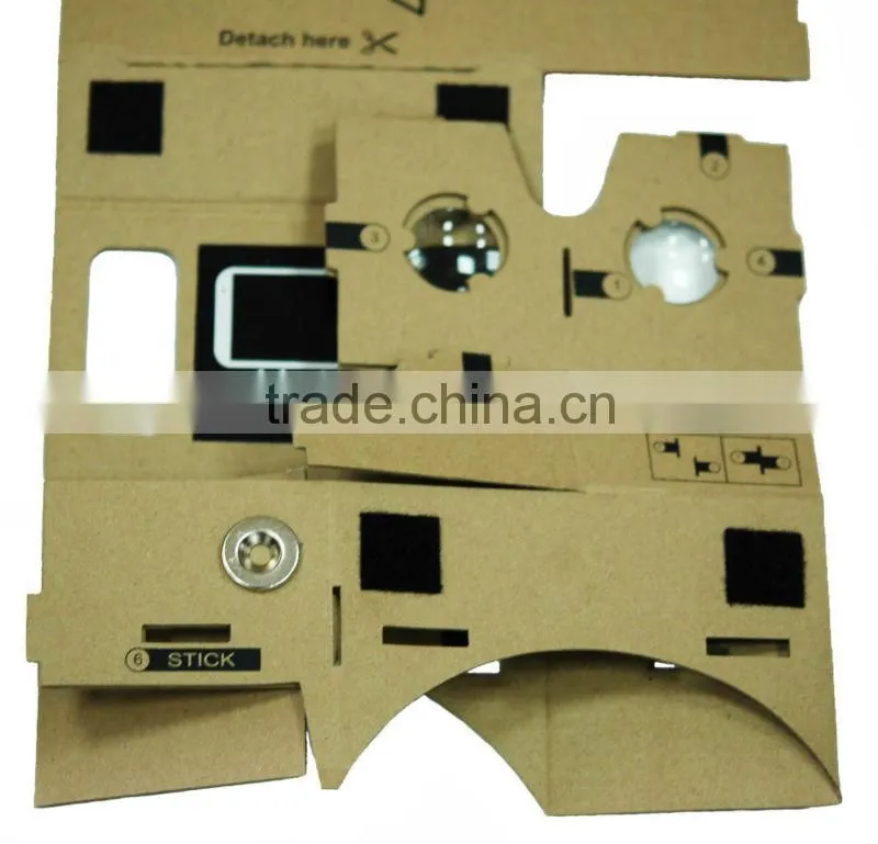 First supplier for Google carboard/Google cardboard vr/Cardboard vr viewer/Android cardboard vr viewer