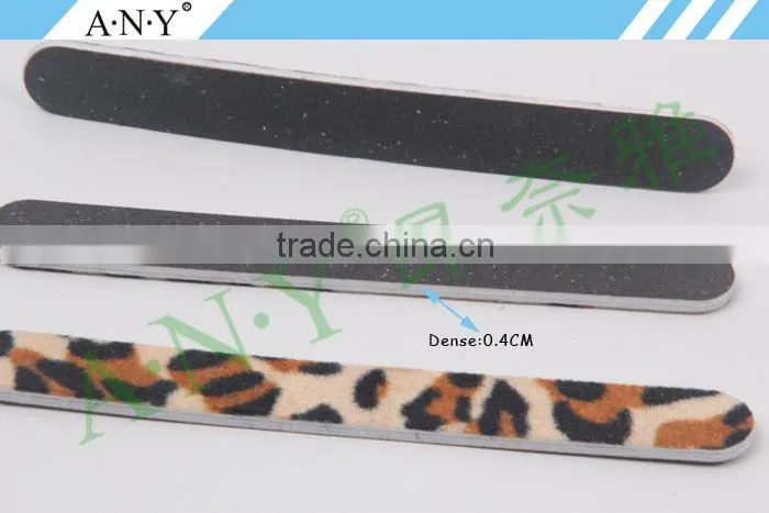 Professional Nail Art Cure Emery Board Velvet Nail Files for Manicure