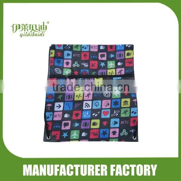 Oxford 210D drawstring bag with printed