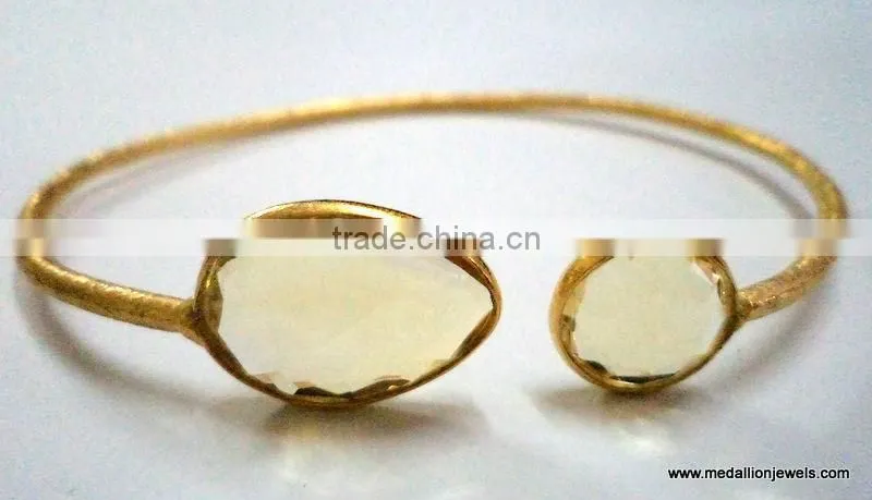Turqioise Vermeil Gold Plated Sterling Silver Bangle, Gold Plated Bangle, Turquoise Bangle