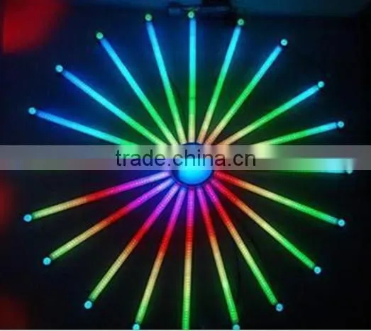 Hot selling,External-controlled 6 pixel/m dance floor digital tube/ decoration rgb digital tube DC24V 10-11w/m ,2 years warranty
