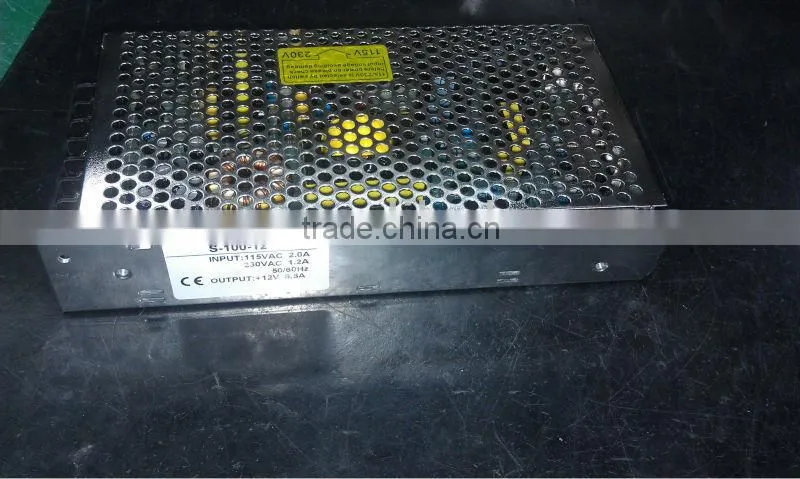 New 12V DC 8A 100W Regulated Switching Power Supply Factory Price