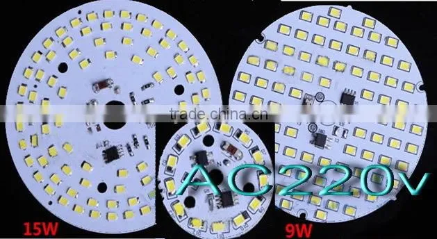 18W AC led pcb board, driverless LED replacement PCB Board, retrofit LED Board for ceiling light fixture