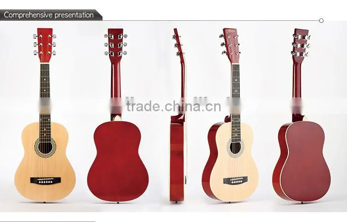 Best Quality Eco-Friendly Unique Design Solid Wood Acoustic Guitar