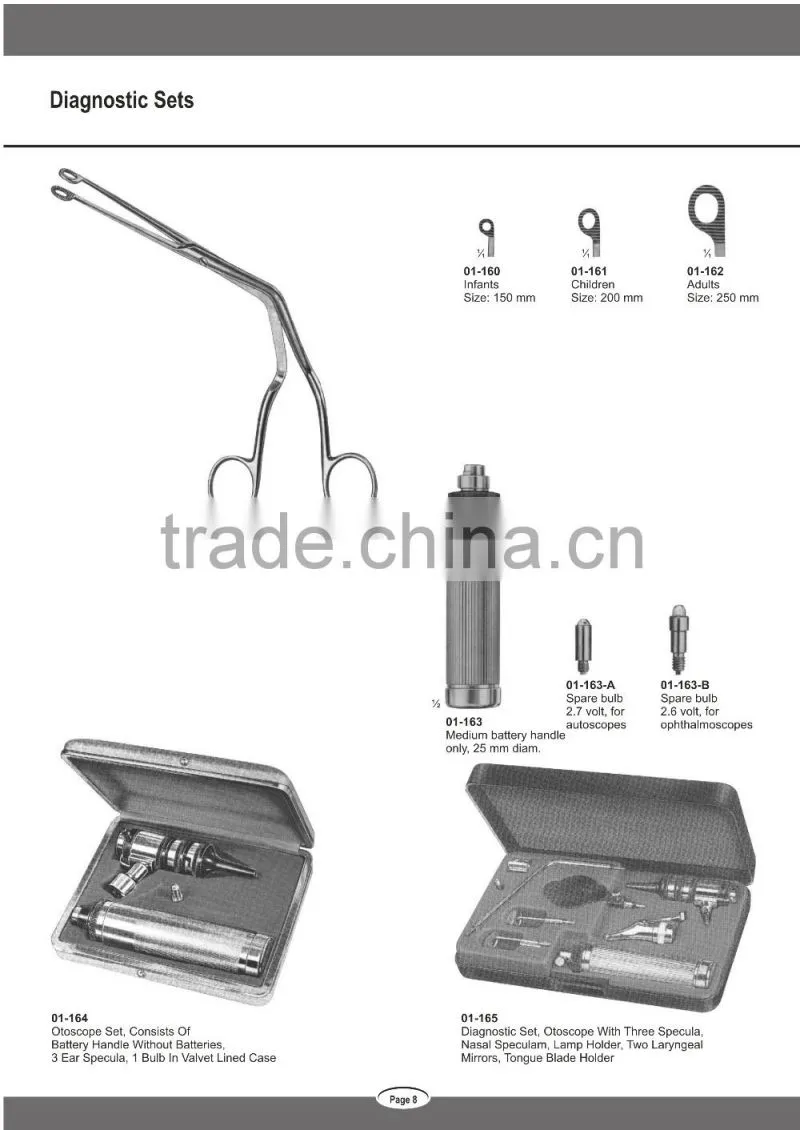 Surgical Holder Magill Forceps made of Medical Grade Stainless Steel