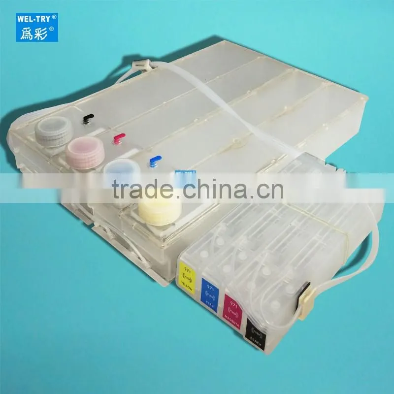 for HP 970 971 empty ciss for HP Officejet Pro X451dn X551dw X476dn magic tank with chip