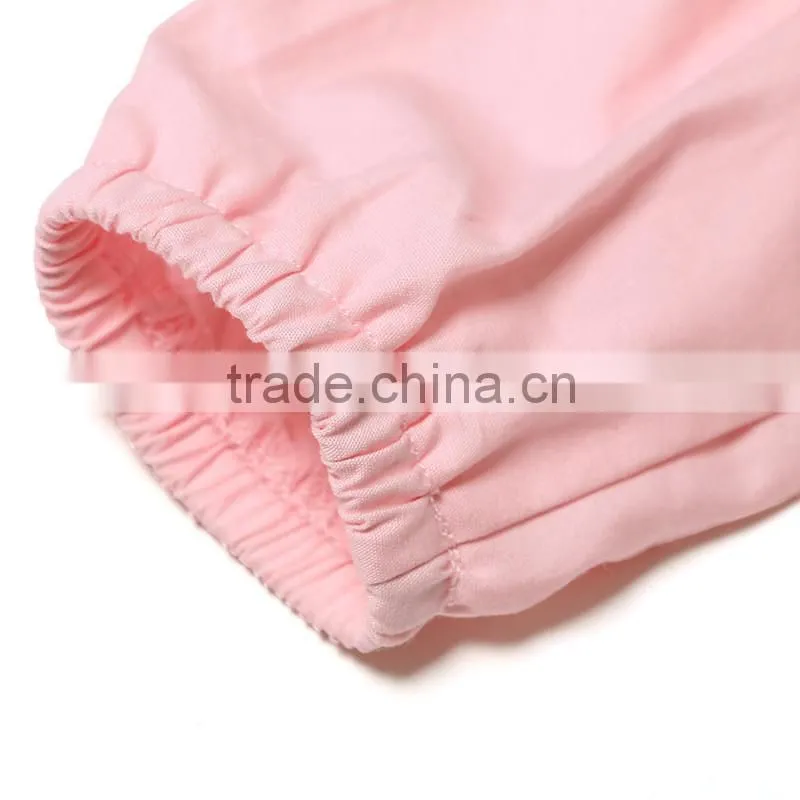 China supplier rompers for baby girl custon funny baby pink rompers cotton with lace