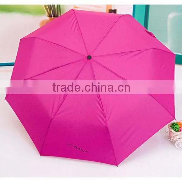 21inch High End Manual Open Compact Fold Umbrella
