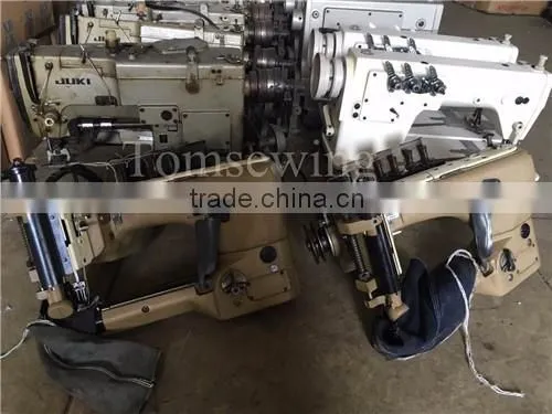 35800 Union Special Sewing Machine Used Second Hand Three Needle Feed Off The Arm Japanese Sewing Machine