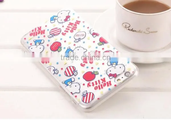 New hello kitty tpu rubber case for iphone 6 plus