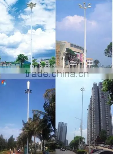 high mast lighting pole lamp post road light steel poles