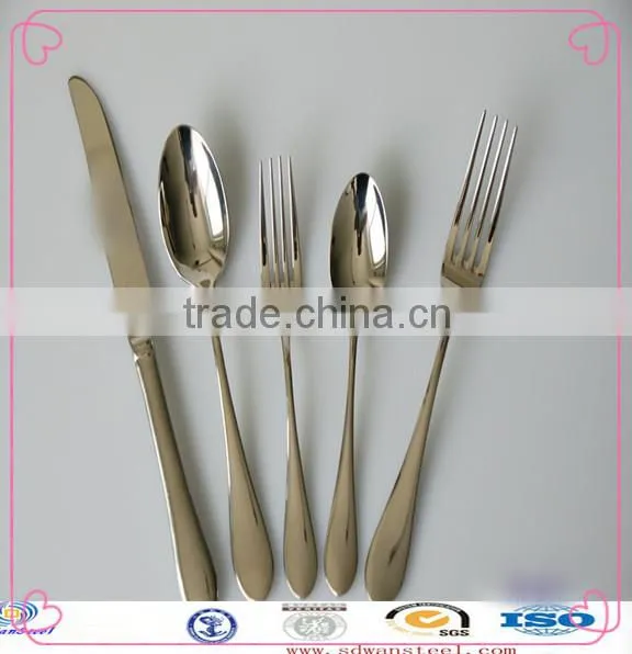 2014 Royal style stainless steel dinnerware sets,stainless steel spoon fork knife
