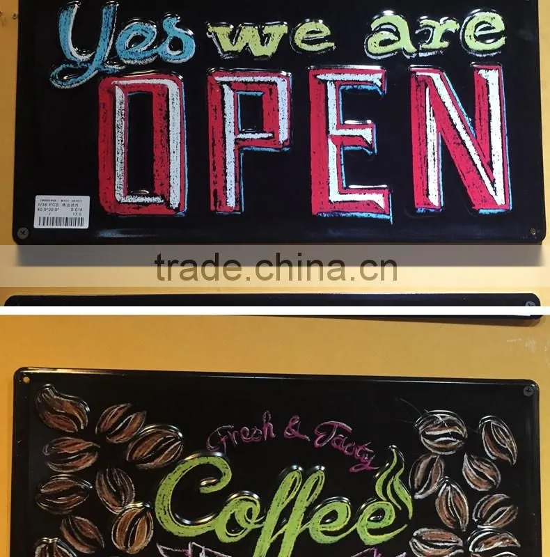 Vintage Metal Wall Painting Hanging Decor