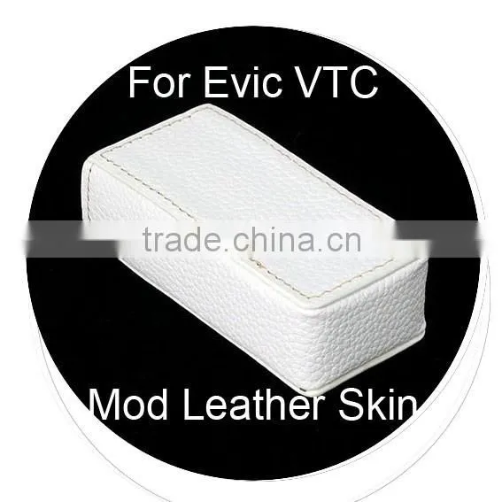 factory origin E-VIC VTC MINI mod leather Skin Antislide mod box Sleeve with five color choice