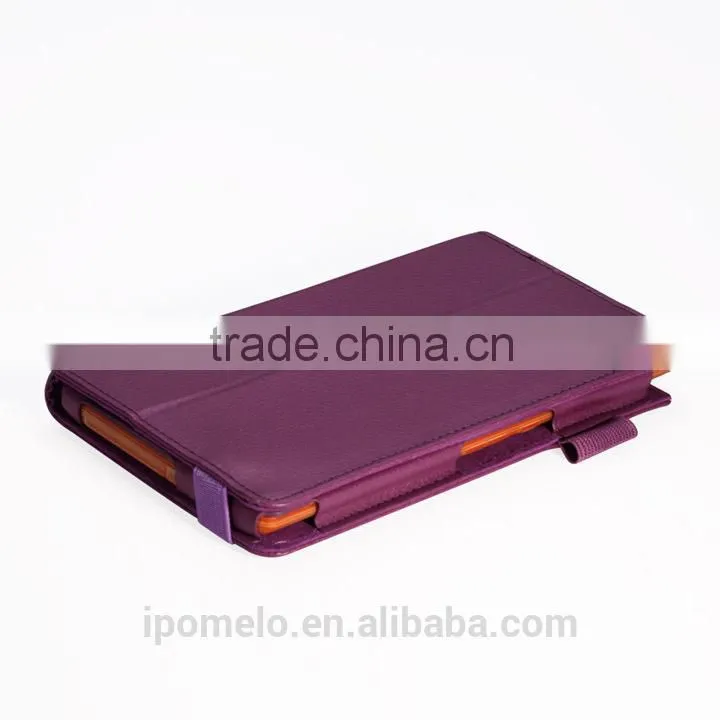 Waterproof tablet protective leather cover case For Sharp AQUOS PAD SH-08E