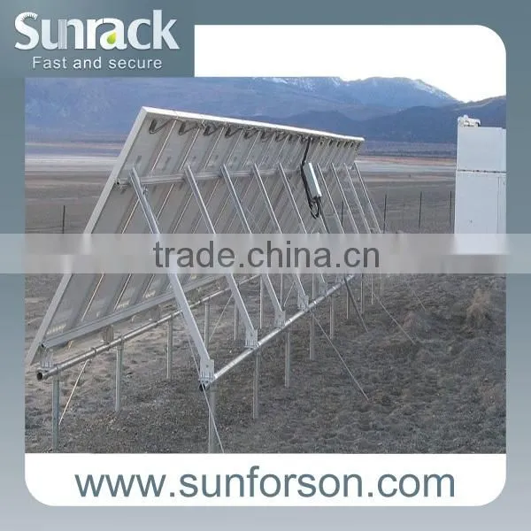 pv solar panel ground mount brackets steel solar