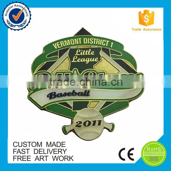 2016 new design china supply custom metal blank lapel pins