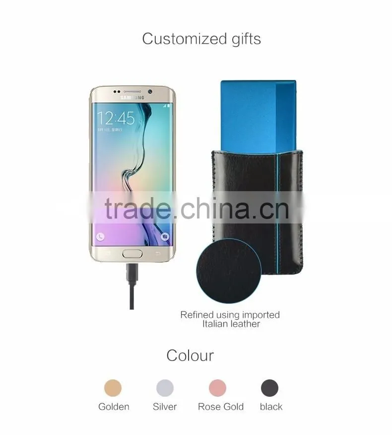 new product Fashion style Lipstick tube 2600mah power bank
