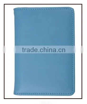 Dongguan factory direct custom simple style passport holder with customized Logo,2016 new arrived leather passport cover