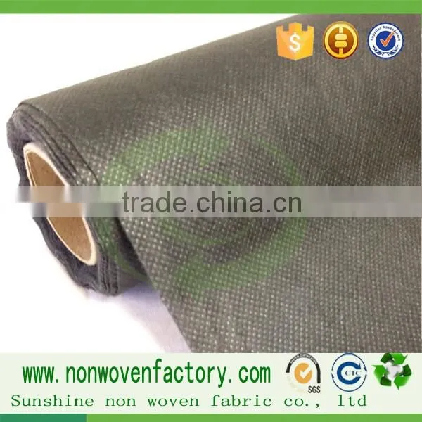 Black nonwoven spunbond weed garden black weed control fabric