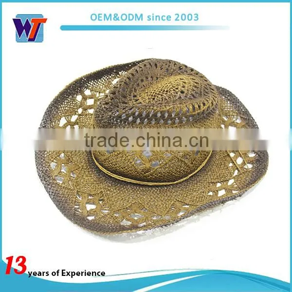 Hotsale promotion custom your own logo straw hat