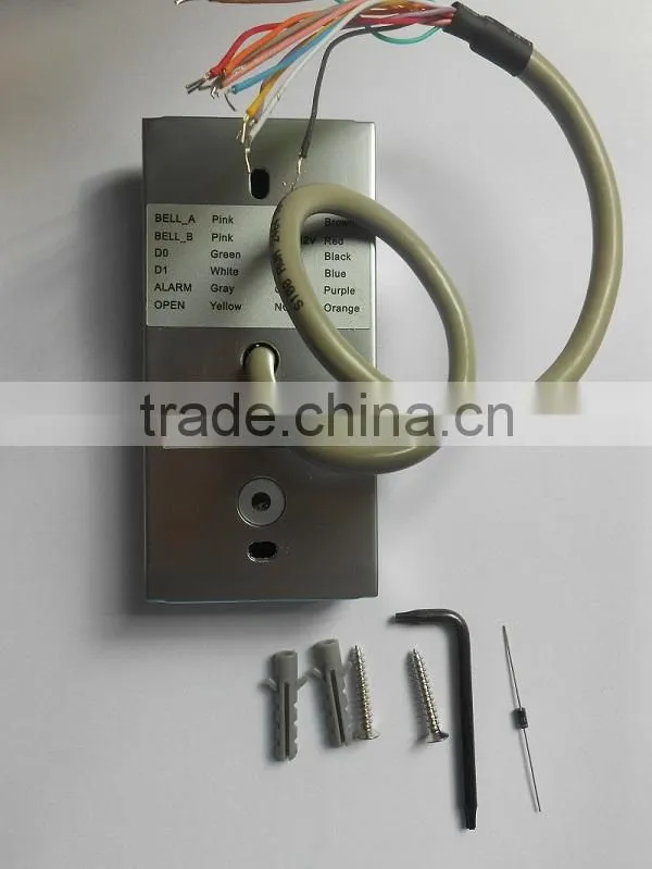 IP68 Waterproof Door Keypad for Interior or Exterior Use MA10