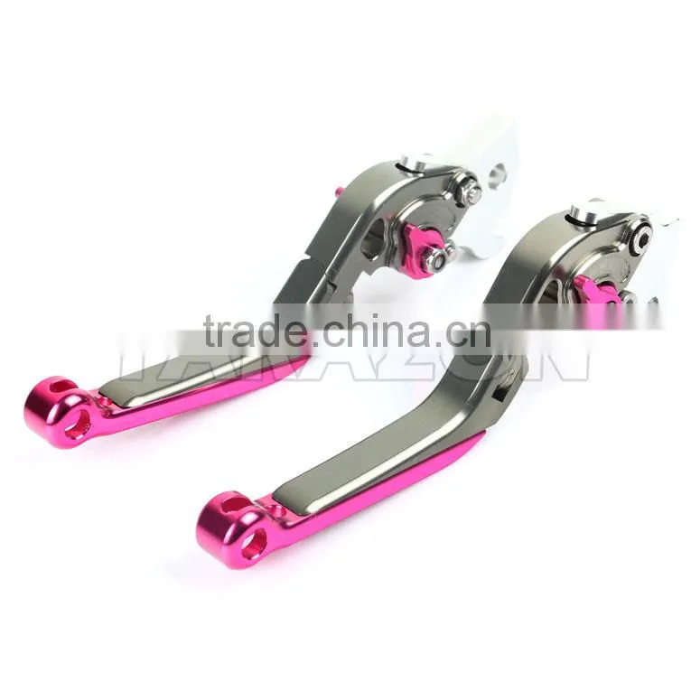 CNC billet aluminium adjustable motorbike controls brake clutch levers