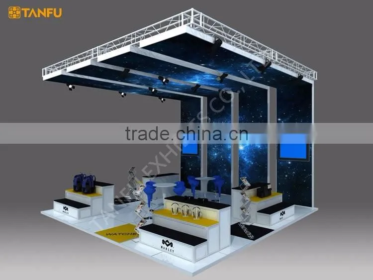 TANFU 6m x 6m or 20 by 20 Trade Show Truss Booth Structures
