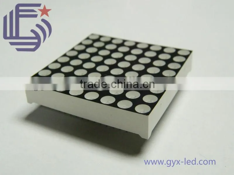 RGB led dot matrix 8*8 indoor