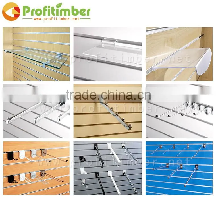 Profitimber Metal Aluminum Slat Wall Hooks
