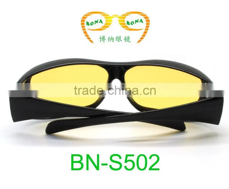 new design four lens custom black Polarized sport sunglass Night vision gogglesUV400