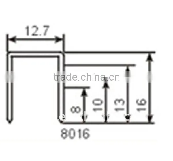 21 guage QQ8016 pneumatic gun