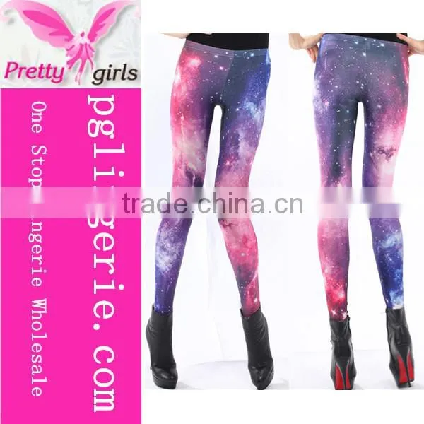 High Quality Hot Sex Tight Leggings,Autumn Fashion Skinny Galaxy,Galaxy Print Leggings For Women