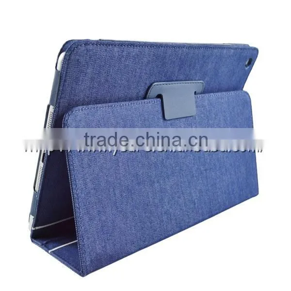 Kongfu Esoterica Series Jean Leather Case for iPad Air / iPad 5 with Stand