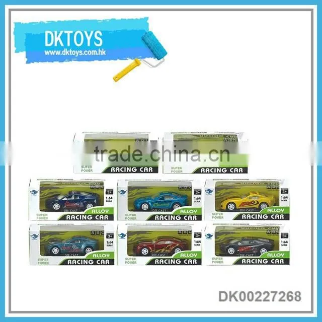 2016 hot selling 1:64 free wheel diecast car for kids