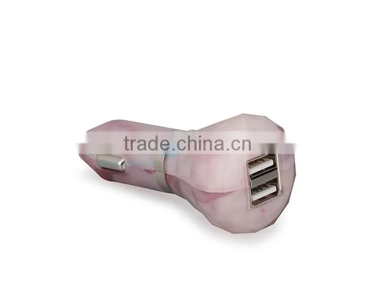 2015 hot selling 5V 2.1A dual usb car charger