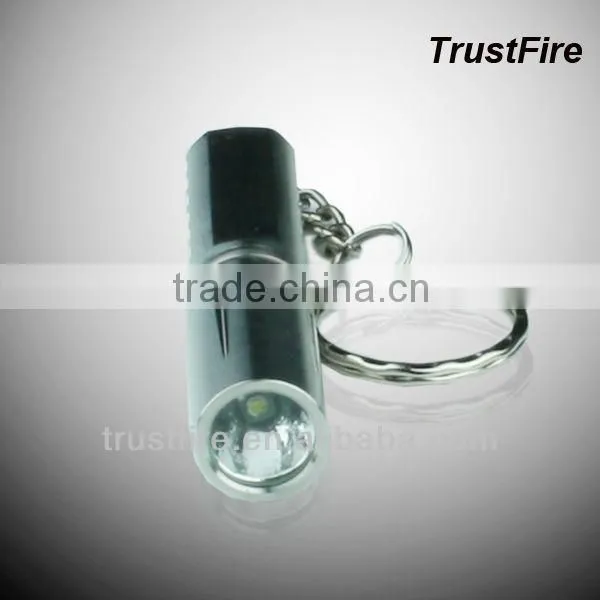 trustfire MINI-03 Led Stainless Steel Flashlight mini keychain flashlight 200LM with 1*10440 battery
